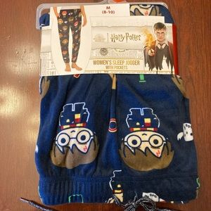 Warner Bros Harry Potter sleep joggers with Pockets size medium (8-10)